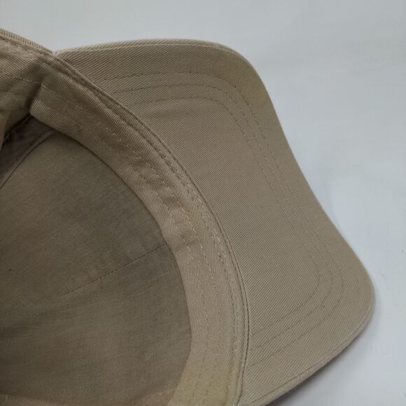 Old Navy Snapback Hat Tan One Size Adjustable Embroidered Outdoor - Picture 8 of 10